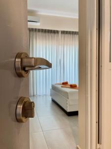 Cama ou camas em um quarto em Marku Palace