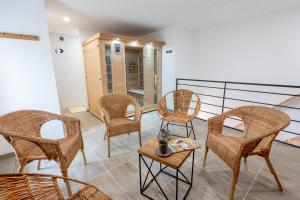 Area soggiorno di Plaines-Provence Spa&Sauna