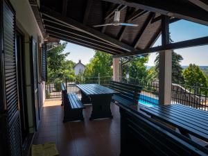 Balkon lub taras w obiekcie Villa Danica