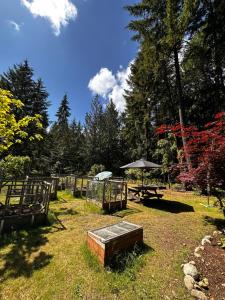 Zahrada ubytování Cedar Song B&B