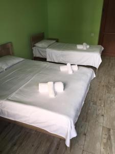 Ένα ή περισσότερα κρεβάτια σε δωμάτιο στο Mareti777