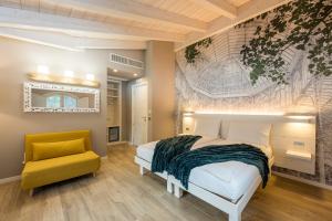 Postel nebo postele na pokoji v ubytování Bianco Hotel