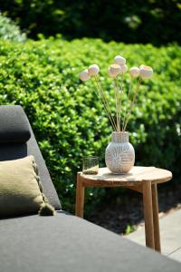 Zahrada ubytování B&B Vossebergen Hombeek