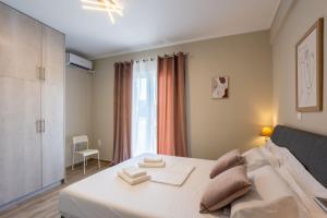 Katil atau katil-katil dalam bilik di Luxury & Cozy apartment