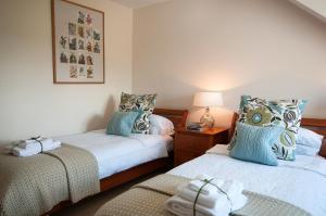 Letto o letti in una camera di Hillside Lodge B&B
