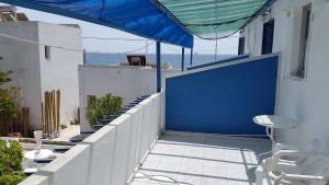 Un balcon sau o terasă la Esperides Hotel
