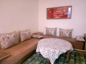 Posezení v ubytování Family home Tetouan