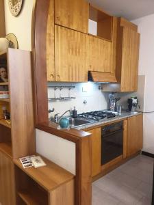 Küche/Küchenzeile in der Unterkunft Casa di Elisa