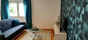 Posezení v ubytování Ferienwohnung Oberhof