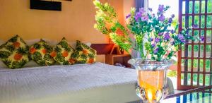 Postel nebo postele na pokoji v ubytování Bem Bahia Hotel - Rede Bem Bahia