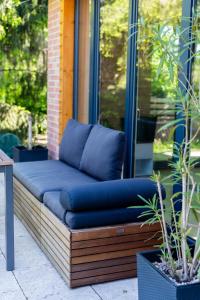 Et opholdsområde på Ferienhaus Gartenglück