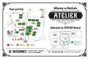 Certifikát, ocenenie alebo iný dokument vystavený v ubytovaní Atelier Hostel