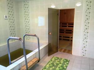 Salle de bains dans l'établissement Guest House Lauvaskalni