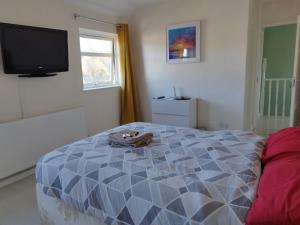Postel nebo postele na pokoji v ubytování Pace home