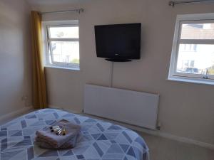 Postel nebo postele na pokoji v ubytování Pace home