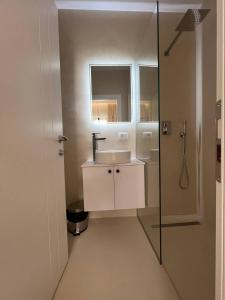 Koupelna v ubytování Mare Rooms Vlore