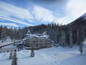Hotel Castel Latemar v zimě