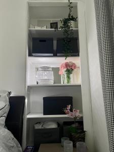 TV a/nebo společenská místnost v ubytování Relax,reflect and unwind one bedroom flat