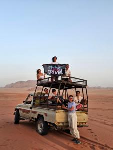 Hosté ubytování Wadi Rum Candles Camp