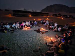 Hosté ubytování Wadi Rum Candles Camp