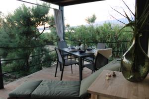 Balkón nebo terasa v ubytování Sha-Shaaa Luxury Mobile Home - Terra Park SpiritoS