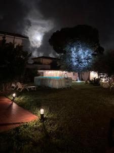 Zahrada ubytování B&B RIO GRANDE