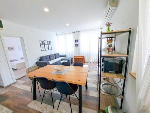 Küche/Küchenzeile in der Unterkunft Apartments Ivanka