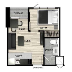 Půdorys ubytování Astra White Suite 13