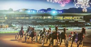 un grupo de caballos corriendo en una pista de carreras en Appartement Dolce Vita, en Cagnes-sur-Mer 21 fotos más