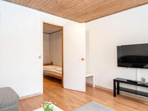 TV a/nebo společenská místnost v ubytování Seaside Retreat in Kegnaes - By Traum Ferienwohnungen