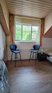 Posezení v ubytování Duplex avec vue lac et montagnes