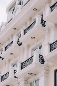 Balkón nebo terasa v ubytování Le Marais Hotel Dalat
