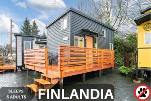 Byggingin sem hótelið er í