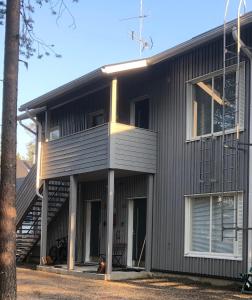Budova, kde se apartmán nachází