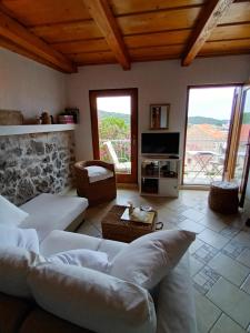Posezení v ubytování Studio apartman Tomi - seaview