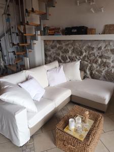 Posezení v ubytování Studio apartman Tomi - seaview