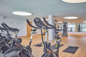 Fitness centrum a/nebo fitness zařízení v ubytování Universal Hotel Lido Park & Spa