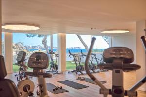 Fitness centrum a/nebo fitness zařízení v ubytování Universal Hotel Lido Park & Spa