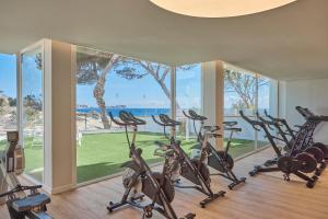 Fitness centrum a/nebo fitness zařízení v ubytování Universal Hotel Lido Park & Spa