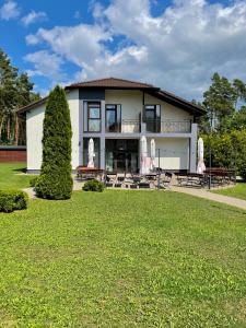 Vonkajšia záhrada v ubytovaní Leśne Ustronie + 37 fotografií