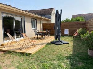 Zahrada ubytování Proche Chambord - Gîte Cosy à l'Orée du Bois de St Cyr