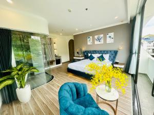 Zona d'estar a Memory Inn - Valley View