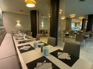 Restaurace v ubytování International Beach Hotel