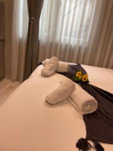 Postel nebo postele na pokoji v ubytování Alb Apartments