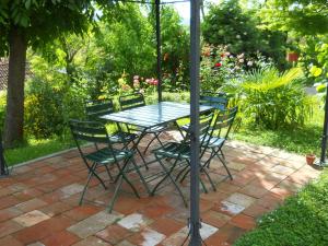 A garden outside Tenuta Calabiana