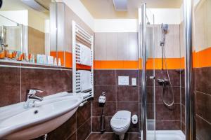 Vannituba majutusasutuses Relax Resort Hotel Kreischberg