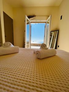 Posteľ alebo postele v izbe v ubytovaní Thermyes Villas 3 with private pool