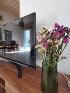 TV a/nebo společenská místnost v ubytování Neoclassico