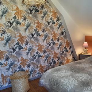 Postel nebo postele na pokoji v ubytování La myssaline