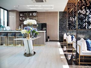 Et tv og/eller underholdning på Astra Sky River Chiang Mai by Fang